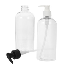 2 Sztuki Butelka Do Pompy Kremowa 500 Ml Z Dawkownikiem