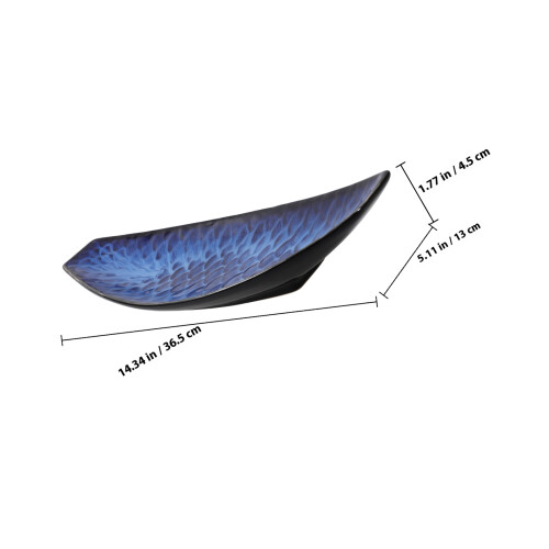 prato japonês cerâmica para sashimi, formato longo 1