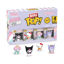 Figurine - Funko - Bitty Pop! Sanrio - Kuromi - 4er Pack - Mini-Figuren Mysteries