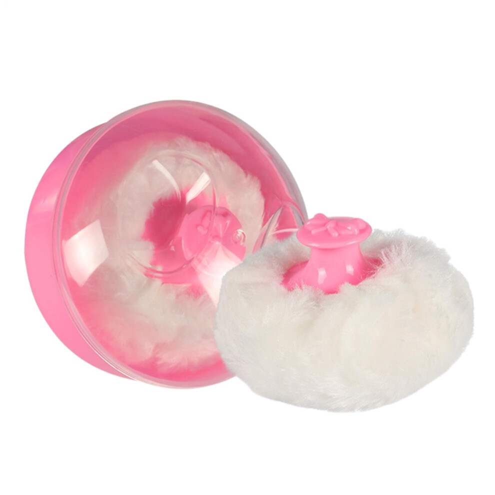 Baby Powder Puff Box Portable Powder Case With Puff Baby Body Powder Dispenser Container Skincare Travel Set