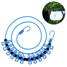 Travel Camping Laundry Companion Retractable Clothesline For Socks Undergarments Tops Scarves Light Clothes Anti-Slip Design