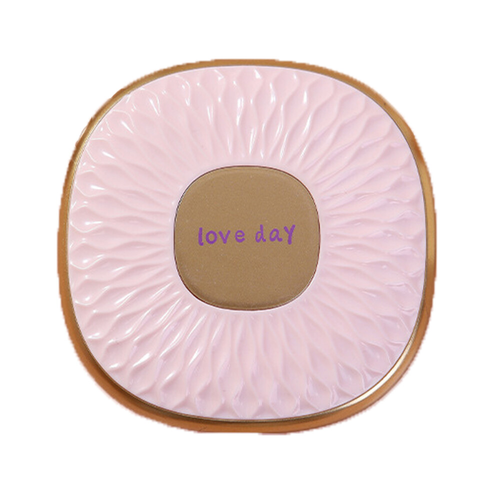 Double-Sided Round Magnifying Mirror For Personal Touch-Ups, Compact Vanity Makeup Mirror With 1X 3X Magnification Foldable Design Portable Small Mirr