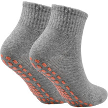Chaussettes de trampoline antidérapantes pour enfants, chaussettes antidérapantes avec adhérence complète au talon et aux orteils, super