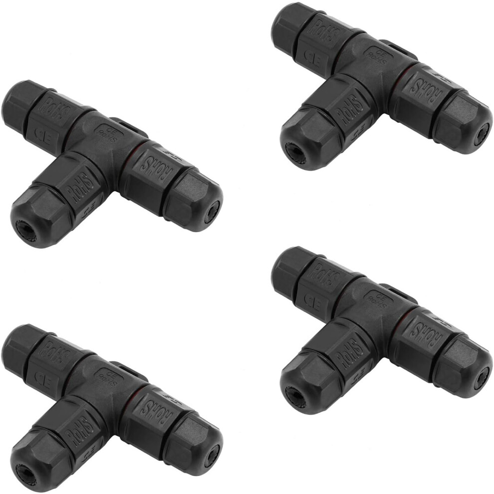Three-Pin Rubber Core Connector, Quick Connect, High Temperature Resistant, Easy Disassembly Assembly, Integrated Molding, And Pa66 Insulation 9128293179584