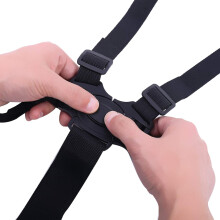 Universell babybelteholder, 5-punktssele for økt sikkerhet, justerbar babysikkerhetsbelte med robuste spenner og tilpassbare skulderstropper for