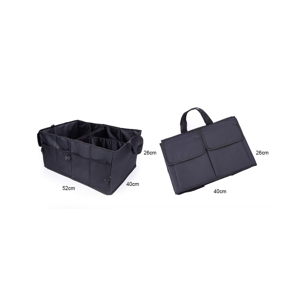 Elegant Trunk Organizer, Cargo Storage Container For Cars, Suvs, Trucks With Large-Capacity 60L, Foldable Design, High-Quality Oxford Cloth, 9169997980427
