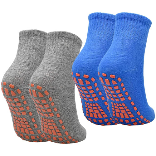 Κάλτσες Super Grip για πρόληψη πτώσεων, αναπνεύσιμο υλικό, αντιολισθητικές κάλτσες