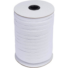 Unmatched Elastic Cord For Tailoring Excellence, Braided Elastic Band Offers Superior Stretch, Premium Quality For Durability