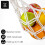 Quick Installation Under Cabinet Storage, Macrame Fruit Hammock For Space Saving Hanging Storage 4