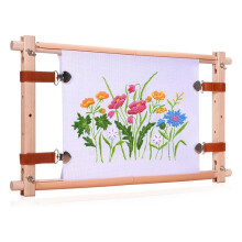 Wooden CrossStitch Frame-Needle Point Embroidery Scroll Frame-Embroidery Quilting Frame for Embroidery