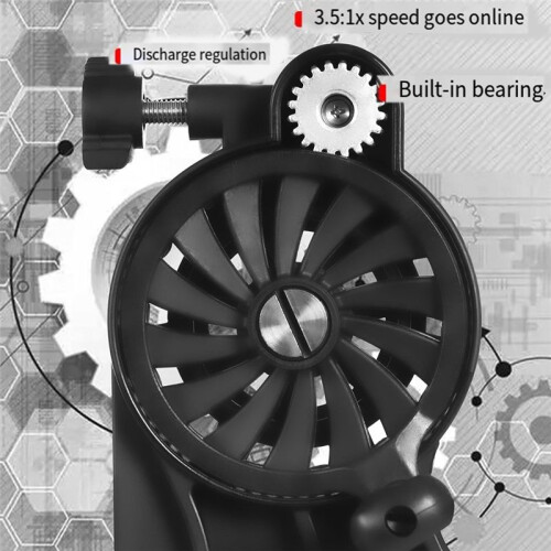 Multi-Function Fishing  Winder Spooler Machine Station Casting and  Reel  Winder System Black 2