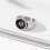 8  Pool  Ring,Adjustable Number Black 8 Eight Pool Billiard Ring, for Pool Lovers, Billiards Men'S Ring 6