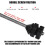 Multi-Function Fishing  Winder Spooler Machine Station Casting and  Reel  Winder System Black 5