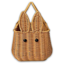 Kaninchen Osterei, Handgewebter Geschenkkorb, Picknickkorb, Obstaufbewahrungskorb, Blumenkorb