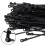 300Pcs Screw Hole Cable Ties Reusable Fixed Nylon Cable Ties Self-Locking Cord Tie Straps Fastening Loop 4