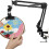 Embroidery Scroll Frame Stand Adjustable Rotated Hoop Holder Folding Metal for Hand Work, Needlework Frame&Phone Holder 1