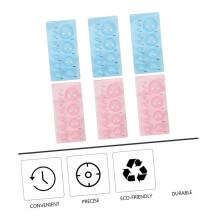 12 Pcs Paper Shaper Paper Quilling Mould DIY Tools Plastic Quilling Mold Quilling Tool Paper Rolling Mold