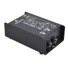 Passiv Impedanskonverterare DI-Effekter Ljudisolator Passiv DI Box DI BOX Box