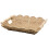 Wavy  Rectangular Tray Coffee Table Decorative Tray Desktop Storage Basket Weaving Basket 1