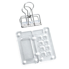 Portable Palette, Travel Paint Palette,  Watercolour Sketchbook, with Metal Clip, Gift for Painters and Artists D B