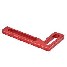 Regla Cuadrada de Aleación de Aluminio Regla de Altura Regla Cuadrada de 90 Grados Herramientas de Medición para Carpintería Regla de Marcado A.