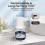 Automatic Soap Dispenser Touchless,4-Level Adjustable Foaming Hand Soap Dispenser, Auto Soap Dispenser Wall Mount,White 5