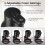 Automatic Soap Dispenser Touchless,4-Level Adjustable Foaming Hand Soap Dispenser, Auto Soap Dispenser Wall Mount,Black 2