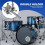 Drum Mount Clamp Holder Rack Drum Holder Bracket Support for Drummer Drum Percussion Instrument Replacement Accessory 5
