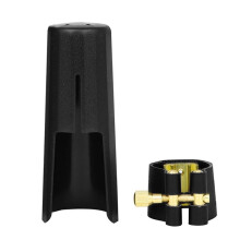 Clarinet Saxophone Mouthpiece Clarinet Metal Pickup Set Woodwind Instrument Accessories,Tenor Saxophone