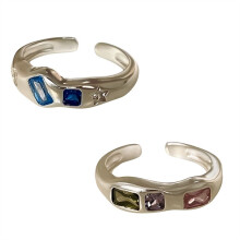 Open Vinger Ring Breedte Ring Wijsvinger Ring Vrouwelijke Ring Elegante Open Wijsvinger Ring