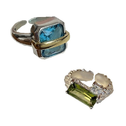 Open Finger Ring Width French Retro Ring Female Ring Elegant Open Index Finger Ring