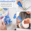 150 PCS Pottery Tools Supplies Ceramic Precision Applicator, Ceramic Tools Clay Tools Set,for Pottery Decorating,Ceramic 5