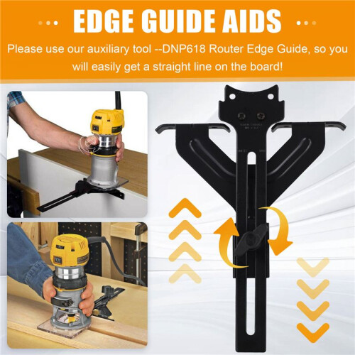 Router  Guide for Fixed Base Compact Router (DNP618), Straight  Guide for Quickly Attached to Router Fixed Base 1