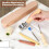 ClapperSewing Tool Set Tailor ClapperSeam Roller StilettoSeam Rippers for Flattening Fabrics and Point Pressing 3