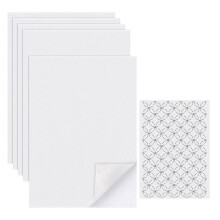 20 Pieces 8.3x11.7Inch Water Soluble Embroidery Stabilizer for Machine Embroidery and Hand Sewing Embroidery Patterns