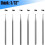 T Shape Knife  Cut Lentil Burr-3/32 Polegadas Shank Channel Setting Cutting Burs Jewelry Engraving Bits Lapidary Tool 7