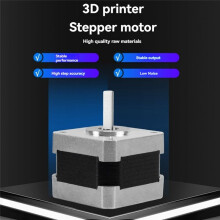 42 Moteur Pas à Pas Corps 34MM Moteur Pas à Pas Axe avec Câble DuPont pour Machine de Gravure D'Imprimante 3D CR-10/-3/5 B