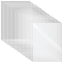 60 Stück Transparente Aktenordner Aus Kunststoff in L-Form, Kopier- und Sicherheitsprojektordner, Papierhüllen für Papier im Format A4/Letter