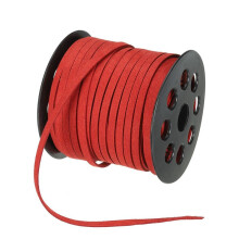 Flat Suede Leather Lace, 5mm Faux Suede Leather Cord for Making Necklace Bracelet Jewelry Tassel Crafts