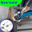 10-Pack N257540 Replacement Electric Motor Carbon Brushes Compatible,Angle Grinder Brush 6