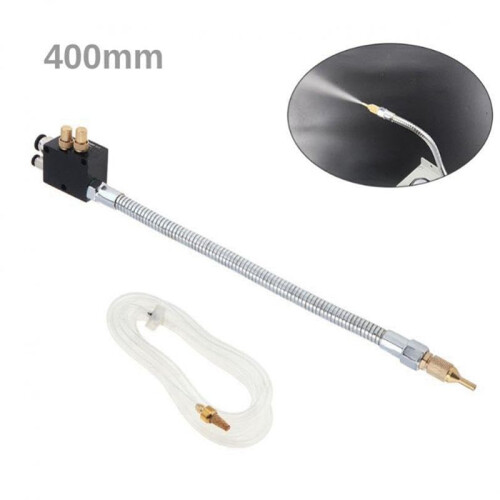 Atomizing Coolant Lubrication Spray System 400mm,Sprayer Metal Hose for Cutting/Engraving/Cooling Machine 2