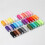 72pcs Sewing Thread Kit, 36 Colors Sewing Machine Threads, Prewound Bobbins Sewing Threads Kit, 400 Yards Per Spools 5