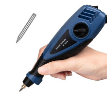 25W Engraving Pen, 6 Speed Power Engraving Tool, Handheld Engraver Pen for Wood Metal Glass EU Plug