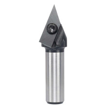 Professional Disposable 45 Degree V-Shaped Knife Tool Hard Metal Quality Mill Cutter Carpentry Single Blade Carve Knife