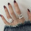 Open Finger Ring Width Irregular Geometric Ring Punk Women Jewelry Gift Silver Plated 5