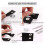 Leather Working Kit Leather, Leather Working Tools,Prong Punch Sets, Storage Box for Stitching Punching Cutting 4