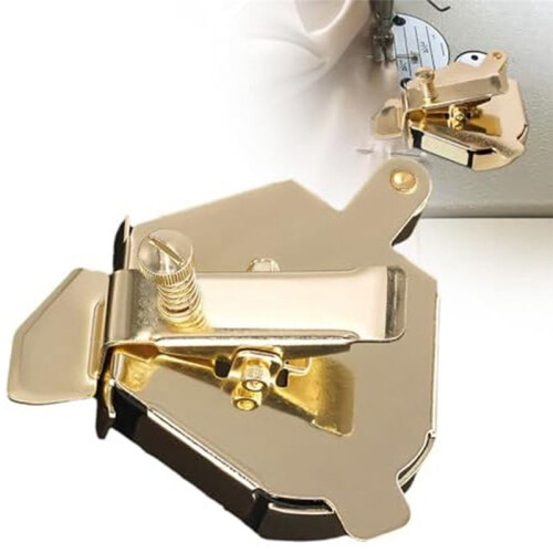 Upgraded Multi-Purpose Magnetic Guide for Sewing Machine,Universal Gold 1PCS 1