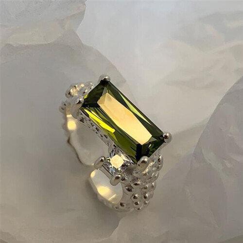Open Finger Ring Width French Retro Ring Female Ring Elegant Open Index Finger Ring 1