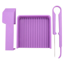 Fuse Bead Single-Needle Tweezer & Aligner Tray Set, 5mm Fuse Beads Kit, Fuse Tool for Crafting Jewelry Bracelet