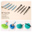 57PCS Pottery Sculpting Tools Set for Ceramic Clay Carving, Art Crafts, School Projects 2